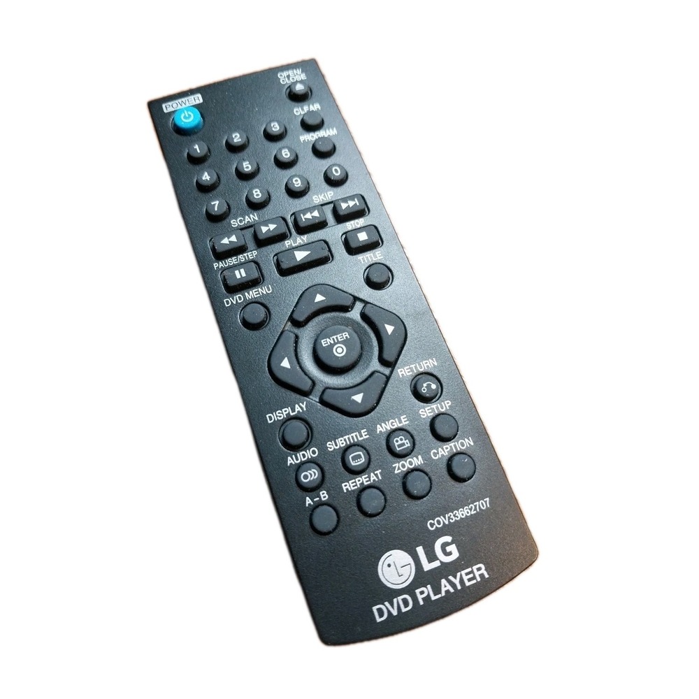 Genuine LG COV33662707 DVD Player Remote Control DP132 DP522 DP542 - Tested!
